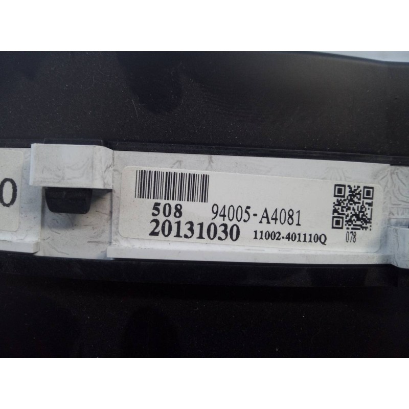 Recambio de cuadro instrumentos para kia carens ( ) drive referencia OEM IAM 94005A4081 20131030 E3-A3-28-1