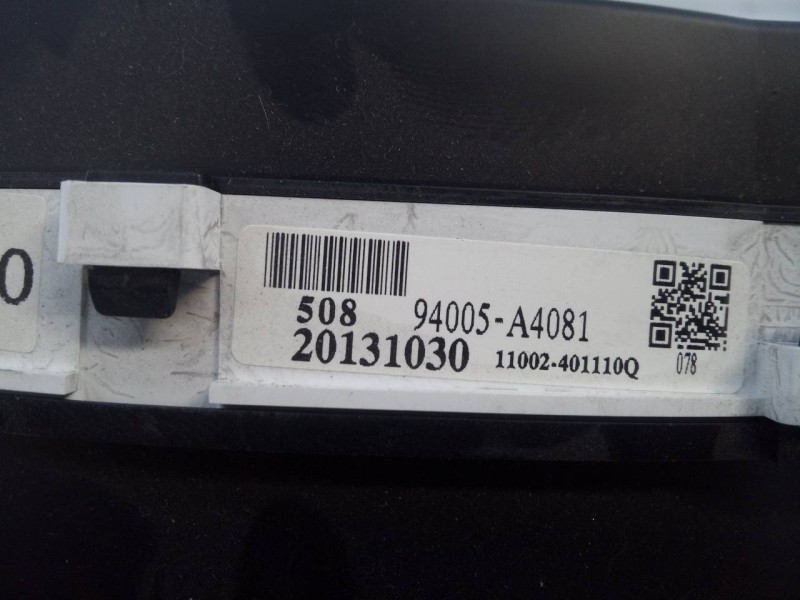Recambio de cuadro instrumentos para kia carens ( ) drive referencia OEM IAM 94005A4081 20131030 E3-A3-28-1