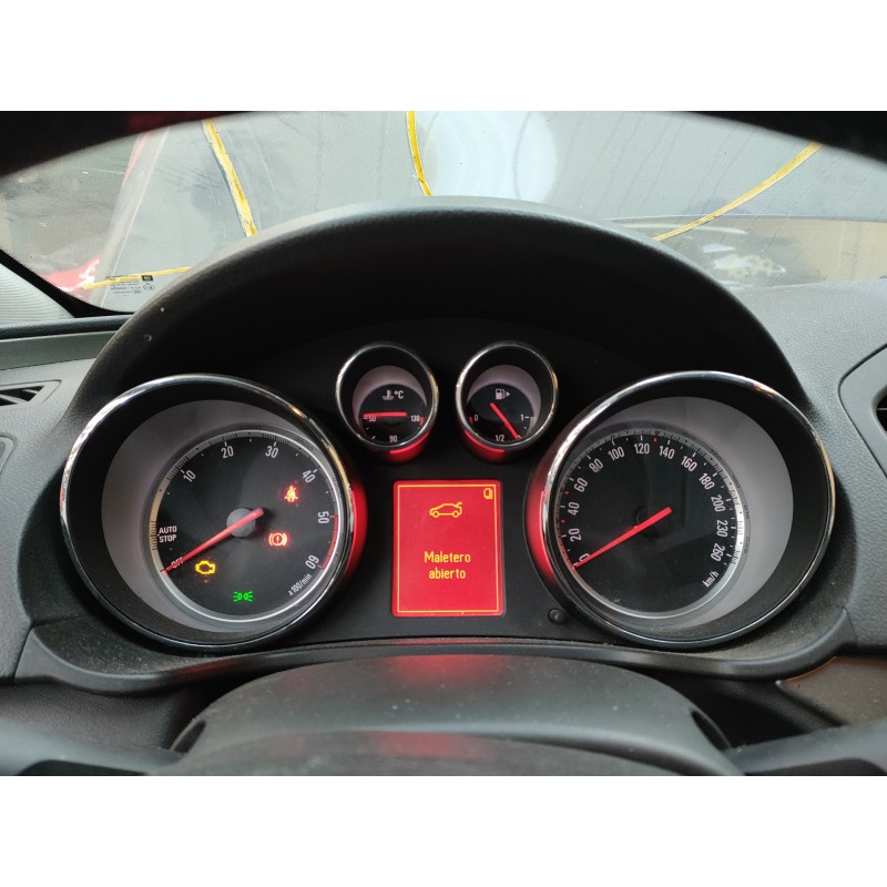 Recambio de cuadro instrumentos para opel insignia berlina selective referencia OEM IAM 22956342 4SWA7J2 E3-A5-23-3