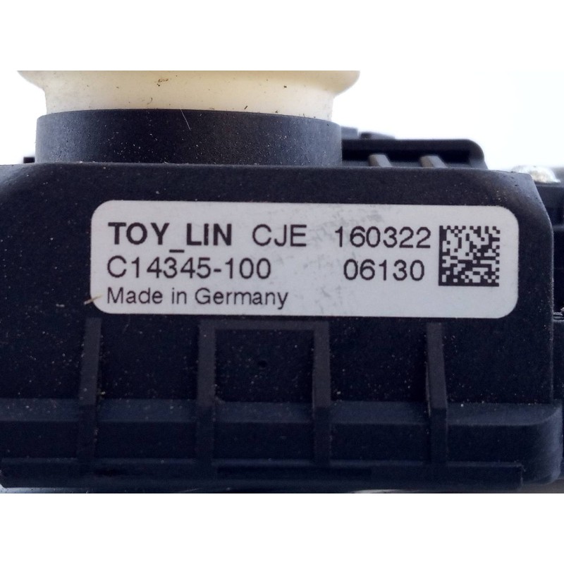 Recambio de elevalunas trasero izquierdo para toyota verso advance referencia OEM IAM C39428100 857200F041 E2-B4-10-2