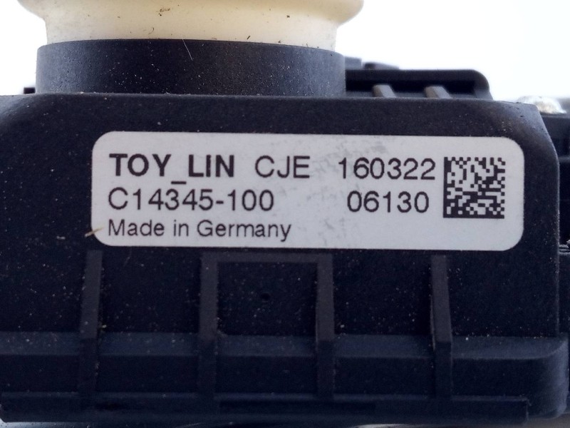 Recambio de elevalunas trasero izquierdo para toyota verso advance referencia OEM IAM C39428100 857200F041 E2-B4-10-2