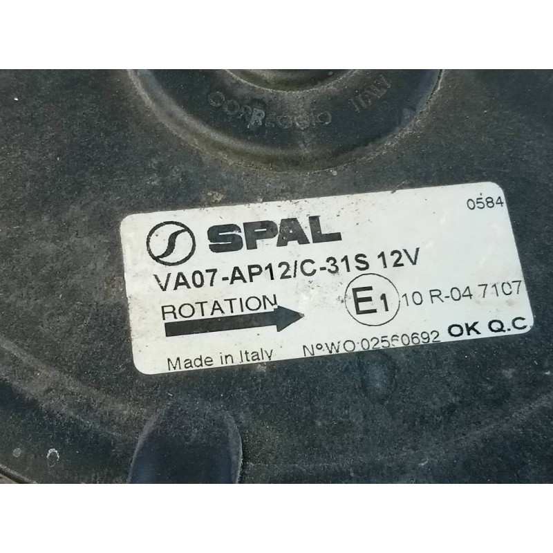 Recambio de electroventilador para iveco daily ka ka 35 s... radstand 3000 referencia OEM IAM 02560692 VA07AP12C31S P2-B8-28