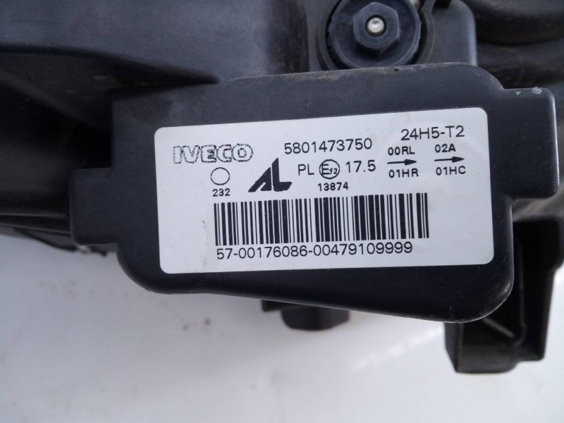 Recambio de faro izquierdo para iveco daily ka ka 35 s... radstand 3000 referencia OEM IAM 5801473750  E1-B3-43-2