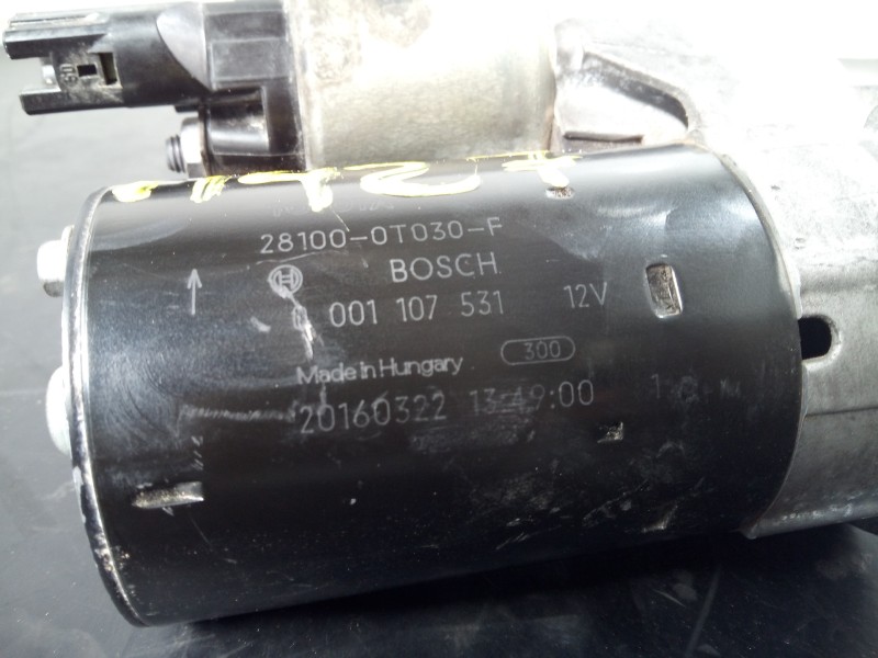 Recambio de motor arranque para toyota verso advance referencia OEM IAM 281000T030F 0001107531 P3-B7-9-3