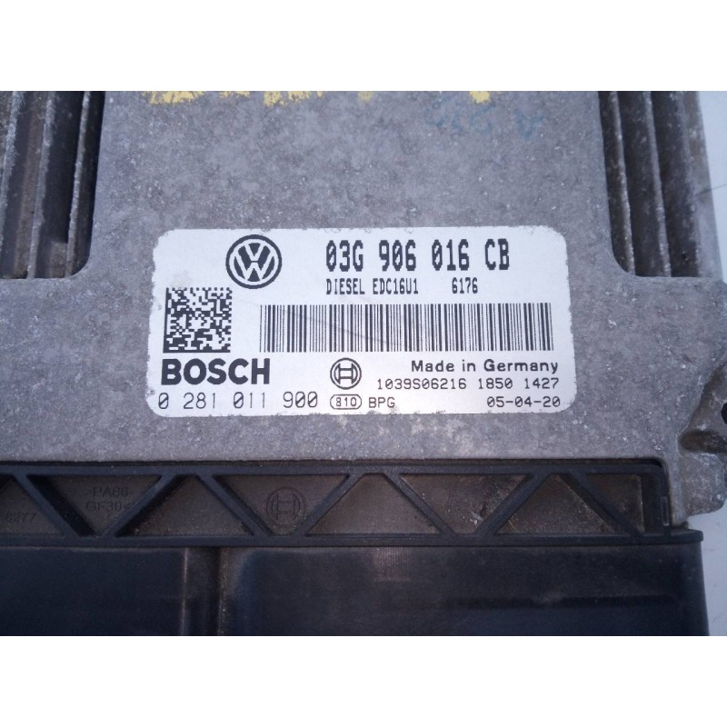 Recambio de centralita motor uce para volkswagen golf v berlina (1k1) highline referencia OEM IAM 03G906016CB 0281011900 E2-A1-9