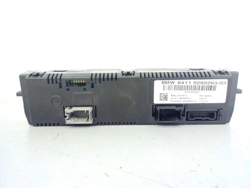 Recambio de mando climatizador para bmw x1 (e84) xdrive 20d referencia OEM IAM 6411929226303 A2C80942105 E3-A2-34-1