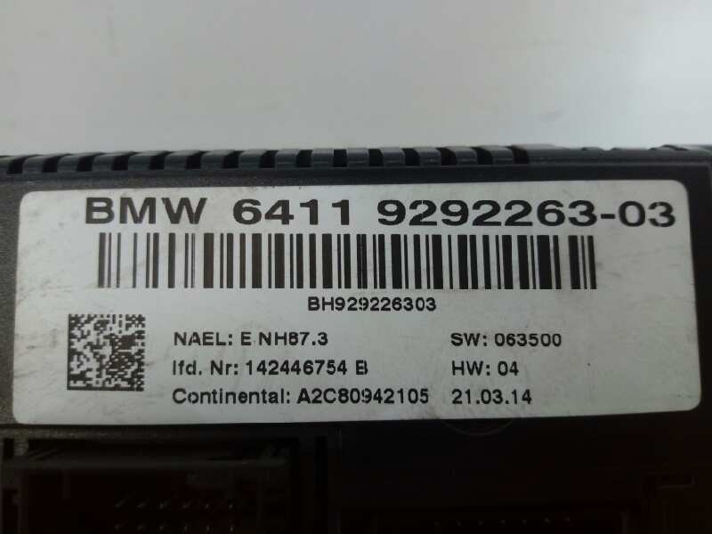 Recambio de mando climatizador para bmw x1 (e84) xdrive 20d referencia OEM IAM 6411929226303 A2C80942105 E3-A2-34-1