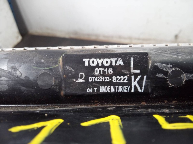 Recambio de radiador agua para toyota verso advance referencia OEM IAM DT4221338222  P2-B6-2