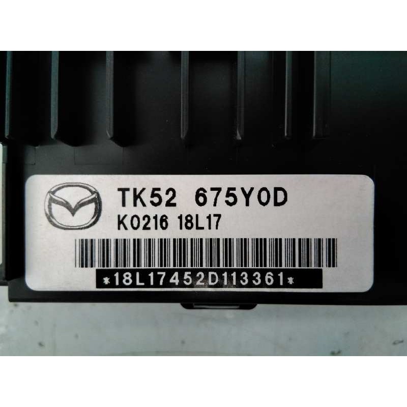 Recambio de modulo electronico para mazda cx-5 zenith 2wd referencia OEM IAM TK52675Y0D K021618L17 E3-B5-28-3