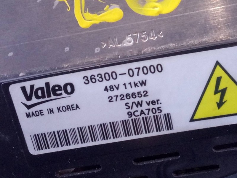 Recambio de alternador para kia stonic (ybcuv) drive referencia OEM IAM 3630007000 2726652 P3-A4-19-5