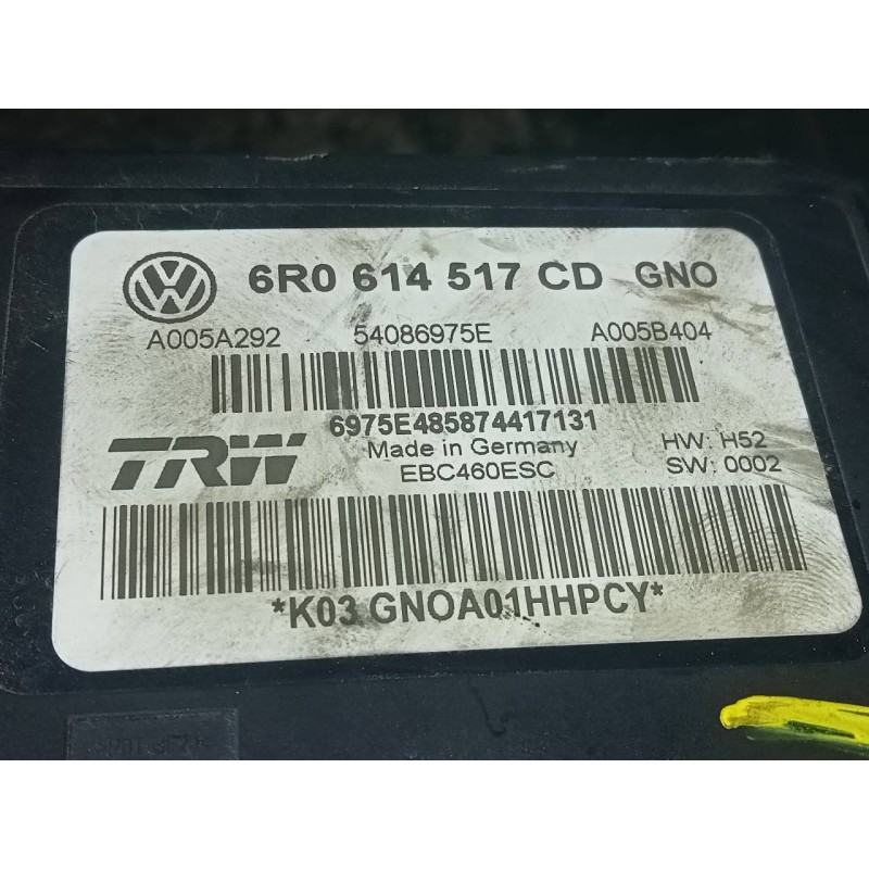 Recambio de abs para seat toledo (kg3) reference referencia OEM IAM 6R0614517CD  P3-A8-2-2