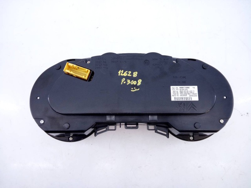 Recambio de cuadro instrumentos para peugeot 3008 active referencia OEM IAM 9666174980  E3-B2-38-4