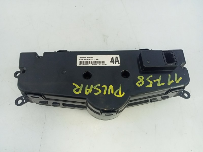 Recambio de mando climatizador para nissan pulsar (c13) acenta referencia OEM IAM 275003ZL0A  E3-B4-22-2
