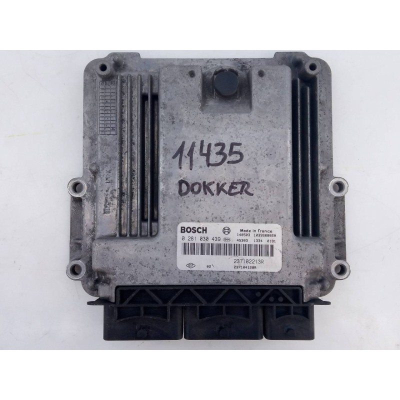 Recambio de centralita motor uce para dacia dokker stepway referencia OEM IAM 237102213R 0281030439 E2-A1-33-1