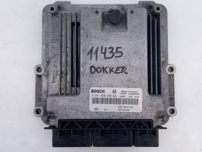 Recambio de centralita motor uce para dacia dokker stepway referencia OEM IAM 237102213R 0281030439 E2-A1-33-1