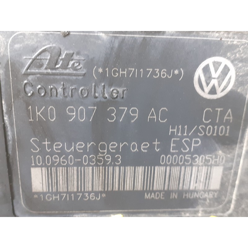 Recambio de abs para volkswagen golf v berlina (1k1) highline referencia OEM IAM 1K0614517AE 06540826425776 P3-A8-3-2