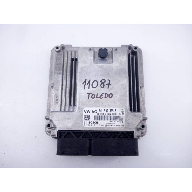 Recambio de centralita motor uce para seat toledo (kg3) reference referencia OEM IAM 04L907309E 0281019175 E2-A1-22-7