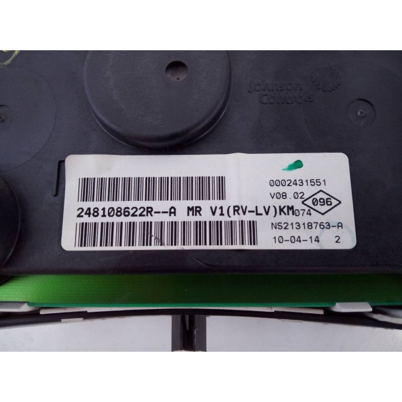 Recambio de cuadro instrumentos para dacia dokker stepway referencia OEM IAM 248108622R  E2-A1-28-2