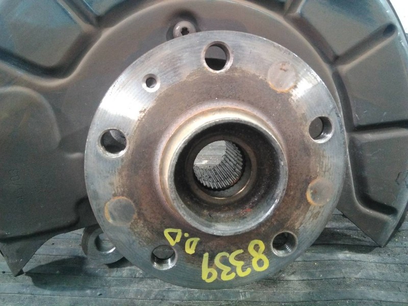 Recambio de mangueta delantera derecha para volkswagen golf v berlina (1k1) highline referencia OEM IAM 1K0407256P  P1-A4-29