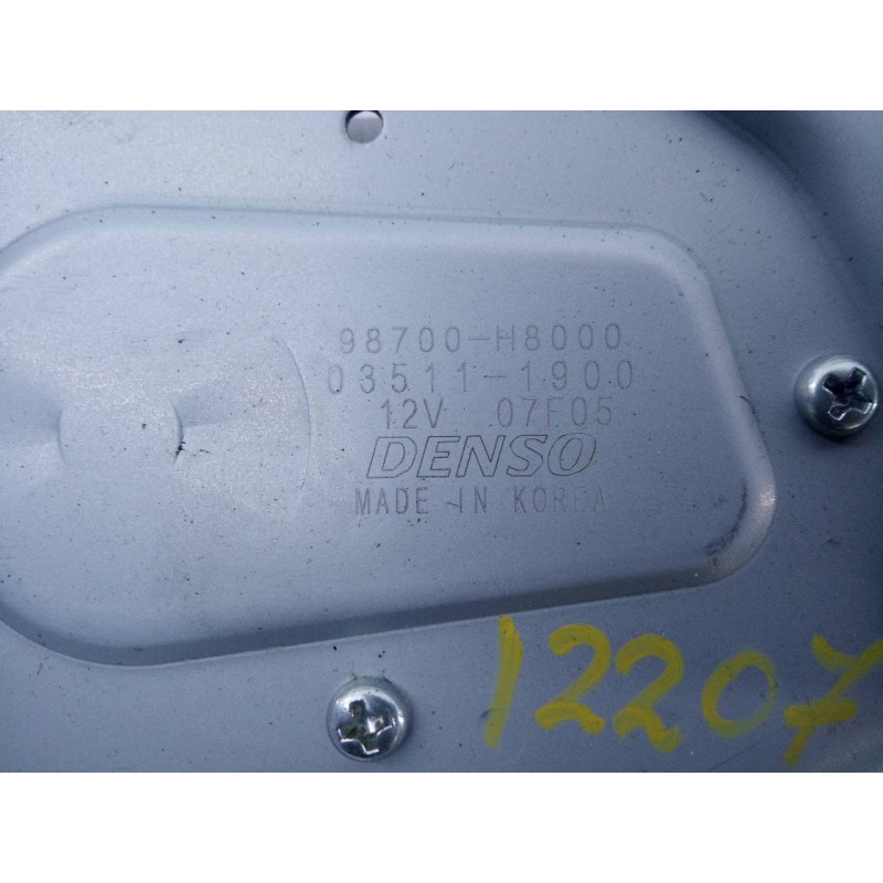 Recambio de motor limpia trasero para kia stonic (ybcuv) drive referencia OEM IAM 98700H8000 035111900 E2-B5-59-2