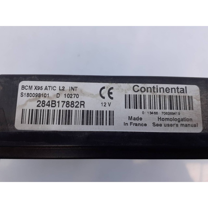 Recambio de modulo electronico para renault scenic iii expression referencia OEM IAM A2C53284891 284B17882R E2-A1-39-7