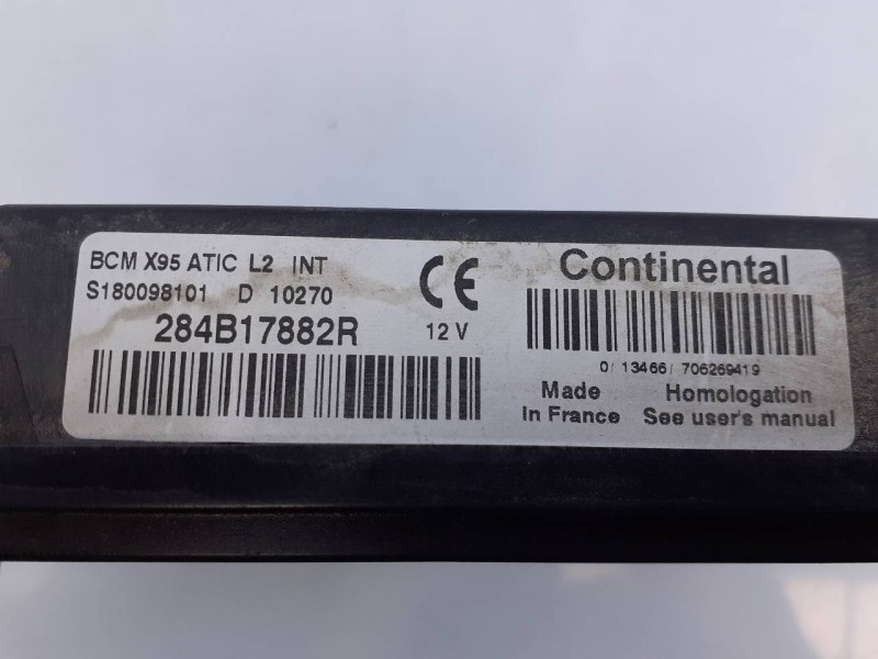 Recambio de modulo electronico para renault scenic iii expression referencia OEM IAM A2C53284891 284B17882R E2-A1-39-7