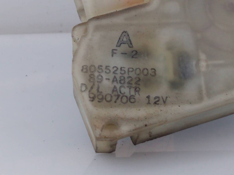 Recambio de cerradura puerta delantera derecha para nissan pick-up (d22) king cab 4x4 referencia OEM IAM 805525P003 89A822 E2-A4