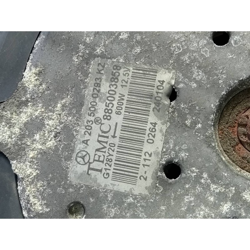 Recambio de electroventilador para mercedes-benz clase clk (w209) coupe 270 cdi (209.316) referencia OEM IAM A235000293KZ A20350