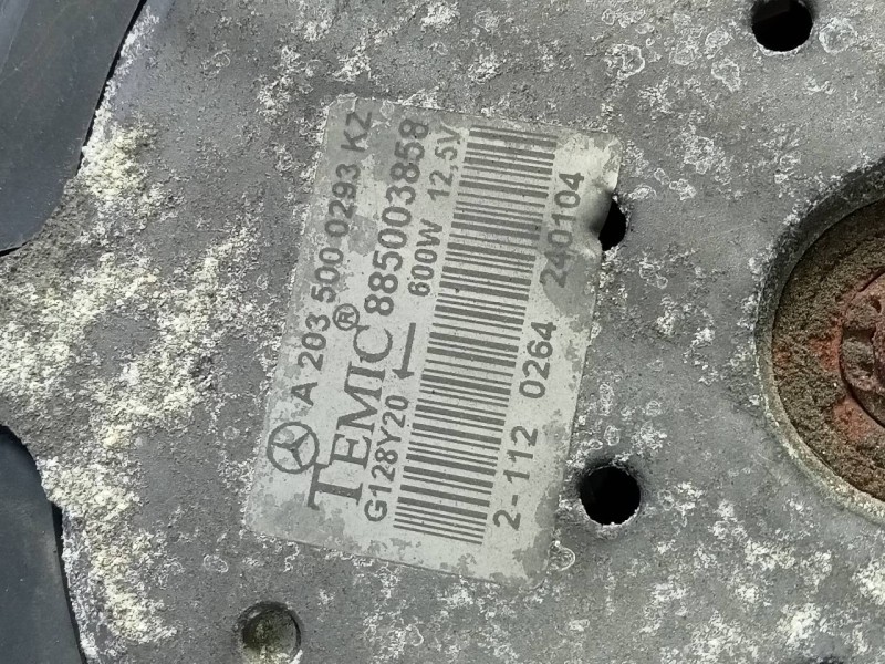 Recambio de electroventilador para mercedes-benz clase clk (w209) coupe 270 cdi (209.316) referencia OEM IAM A235000293KZ A20350