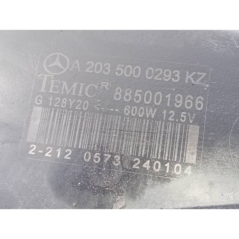 Recambio de electroventilador para mercedes-benz clase clk (w209) coupe 270 cdi (209.316) referencia OEM IAM A235000293KZ A20350