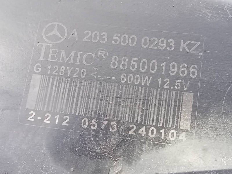 Recambio de electroventilador para mercedes-benz clase clk (w209) coupe 270 cdi (209.316) referencia OEM IAM A235000293KZ A20350