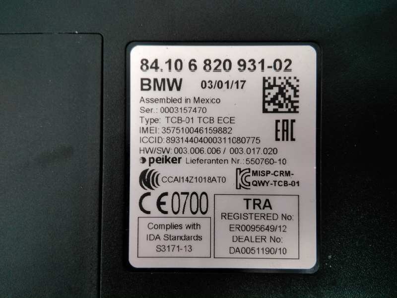 Recambio de modulo electronico para bmw serie x1 (f48) xdrive18d referencia OEM IAM 8410682093102  E3-A2-41-2
