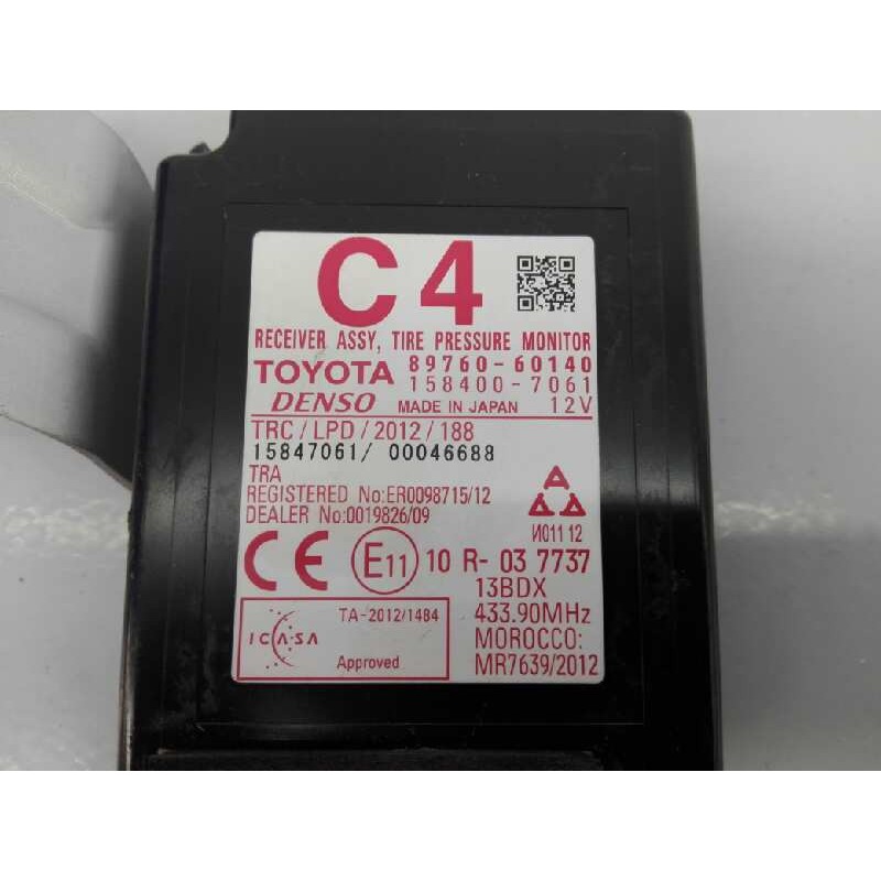 Recambio de modulo electronico para toyota land cruiser (j15) basis referencia OEM IAM 8976060140 1584007061 E3-B2-9-1