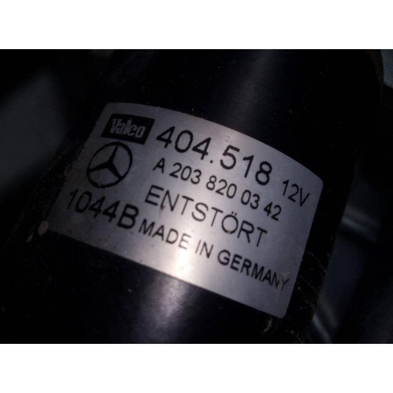 Recambio de motor limpia delantero para mercedes-benz clase clk (w209) coupe 270 cdi (209.316) referencia OEM IAM A2038200342  