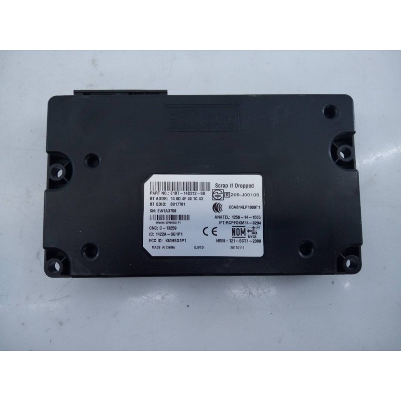 Recambio de modulo electronico para ford focus lim. st-line referencia OEM IAM E1BT14D212SB  E3-B2-28-2