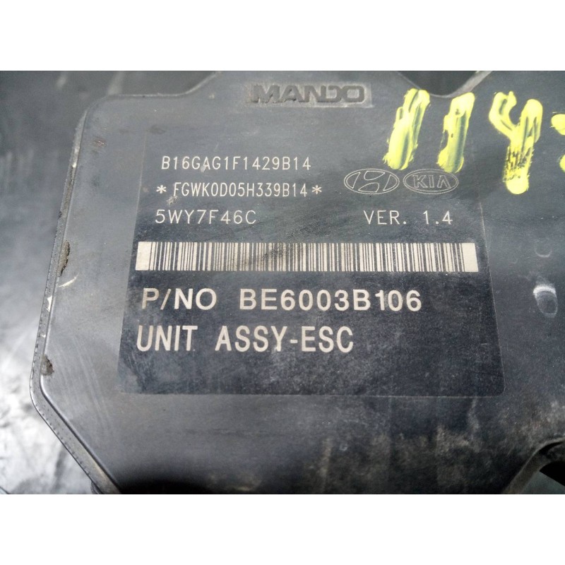 Recambio de abs para hyundai ix35 tecno 2wd referencia OEM IAM 589202Y350 5WY7F46C P3-B8-23-1