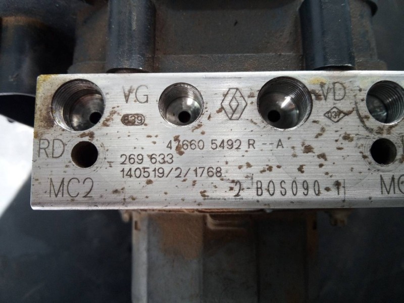 Recambio de abs para dacia sandero ambiance referencia OEM IAM 476605492R 269633 P3-A8-22-2