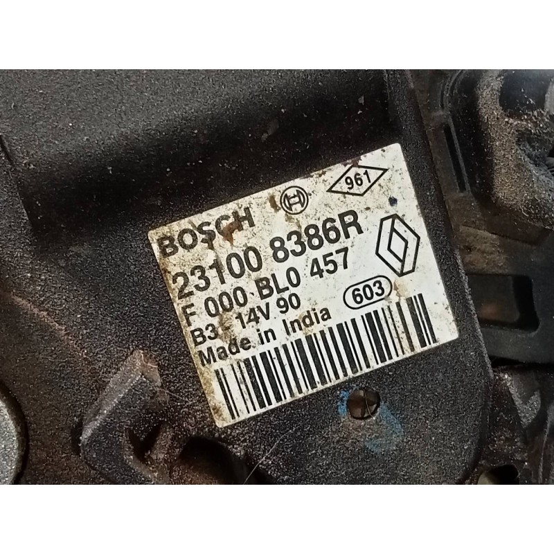 Recambio de alternador para dacia sandero ambiance referencia OEM IAM 231008386R  P3-A5-17-1