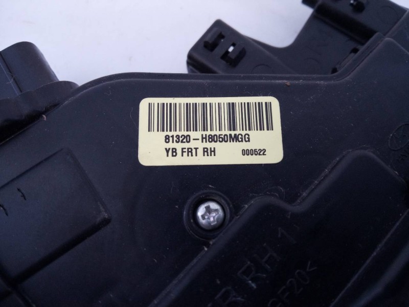 Recambio de cerradura puerta delantera derecha para kia stonic (ybcuv) drive referencia OEM IAM 81320H8050MGG  E2-B5-45-1
