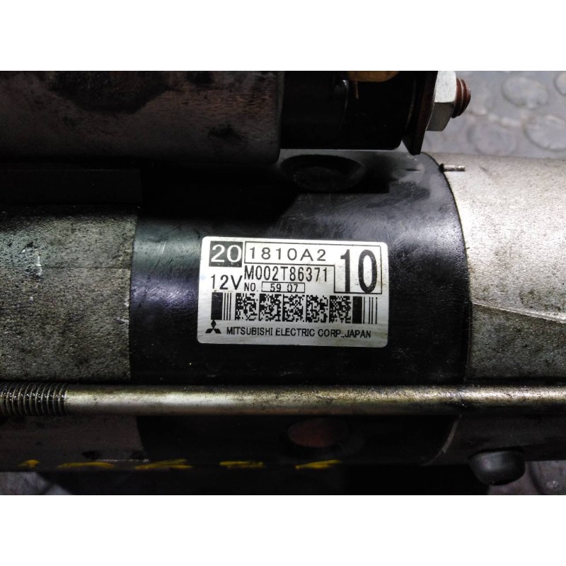 Recambio de motor arranque para mitsubishi asx (ga0w) kaiteki 2wd referencia OEM IAM 201810A2 M002T86371 P3-B7-3-3