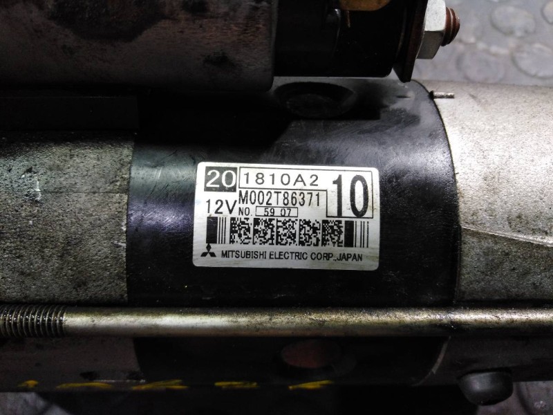 Recambio de motor arranque para mitsubishi asx (ga0w) kaiteki 2wd referencia OEM IAM 201810A2 M002T86371 P3-B7-3-3