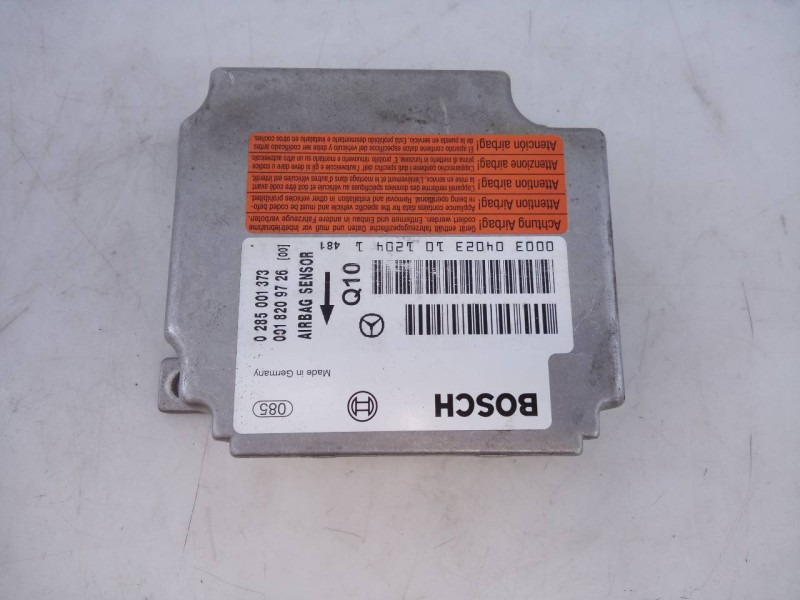 Recambio de centralita airbag para mercedes-benz clase clk (w209) coupe 270 cdi (209.316) referencia OEM IAM 0285001373 00182097