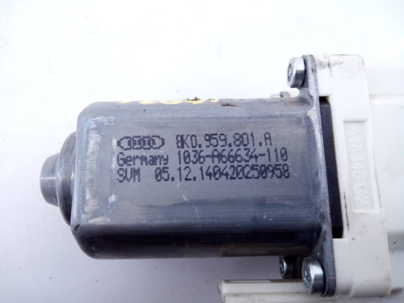 Recambio de motor elevalunas trasero derecho para audi a5 sportback (8t) 2.0 tdi (140kw) referencia OEM IAM 8K0959801A 1036A6663