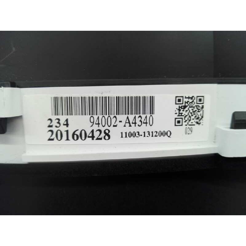 Recambio de cuadro instrumentos para kia carens ( ) drive referencia OEM IAM 94002A4340 20160428 E3-A3-25-1