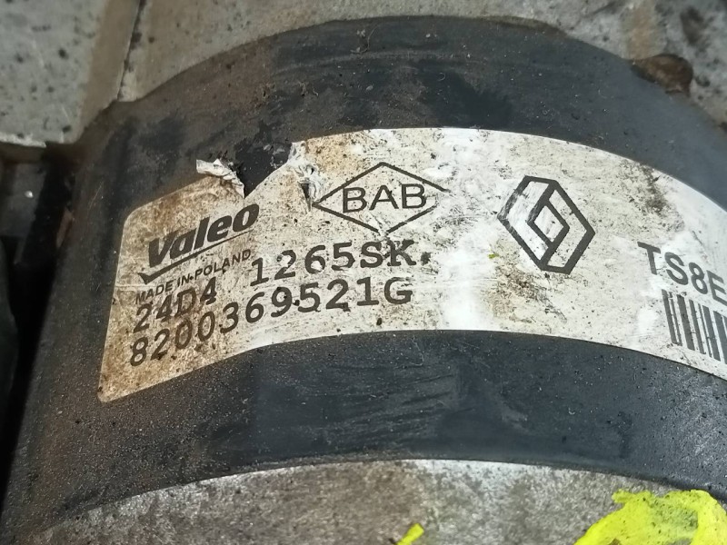 Recambio de motor arranque para dacia sandero ambiance referencia OEM IAM 8200369521G  P3-A10-27-1