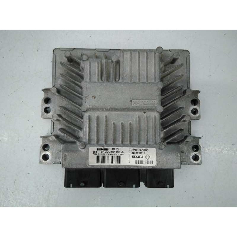 Recambio de centralita motor uce para renault clio iii confort dynamique referencia OEM IAM 8200565863 S122326109A E2-A1-27-3