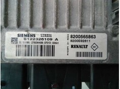 Recambio de centralita motor uce para renault clio iii confort dynamique referencia OEM IAM 8200565863 S122326109A E2-A1-27-3 2