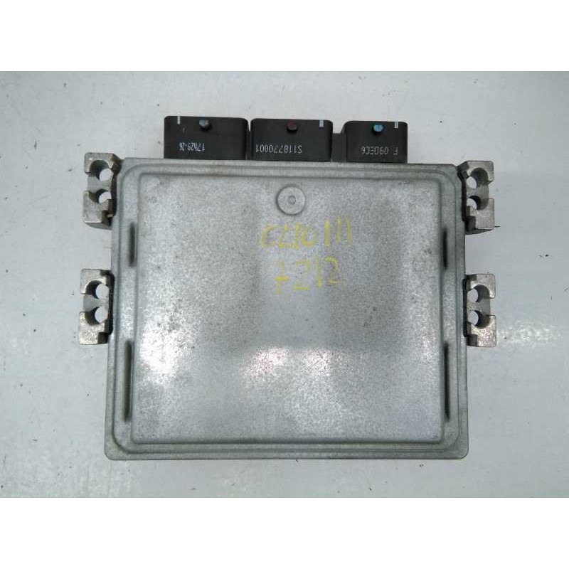 Recambio de centralita motor uce para renault clio iii confort dynamique referencia OEM IAM 8200565863 S122326109A E2-A1-27-3