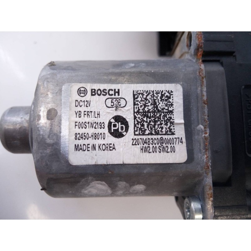 Recambio de elevalunas delantero izquierdo para kia stonic (ybcuv) drive referencia OEM IAM 82450H8010  E2-B5-50-2