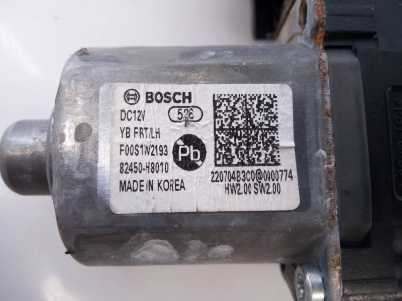 Recambio de elevalunas delantero izquierdo para kia stonic (ybcuv) drive referencia OEM IAM 82450H8010  E2-B5-50-2